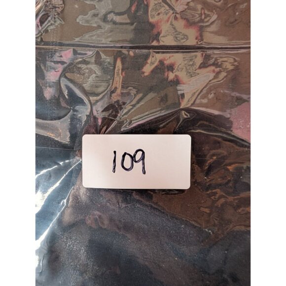 Alo Yoga Black High Waist Moto Legging Glossy Back Athletic Athleisure Medium - Picture 12 of 12